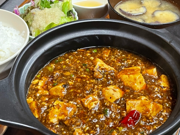 麻婆豆腐定食