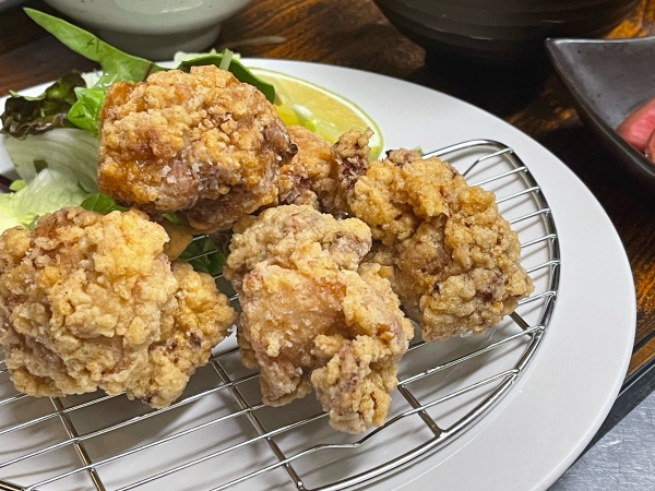 豚と若鶏のから揚げ２種盛り定食