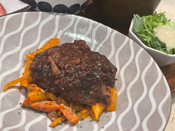 ナポリハンバーグ定食